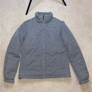 Grey Vans Puffer Jacket